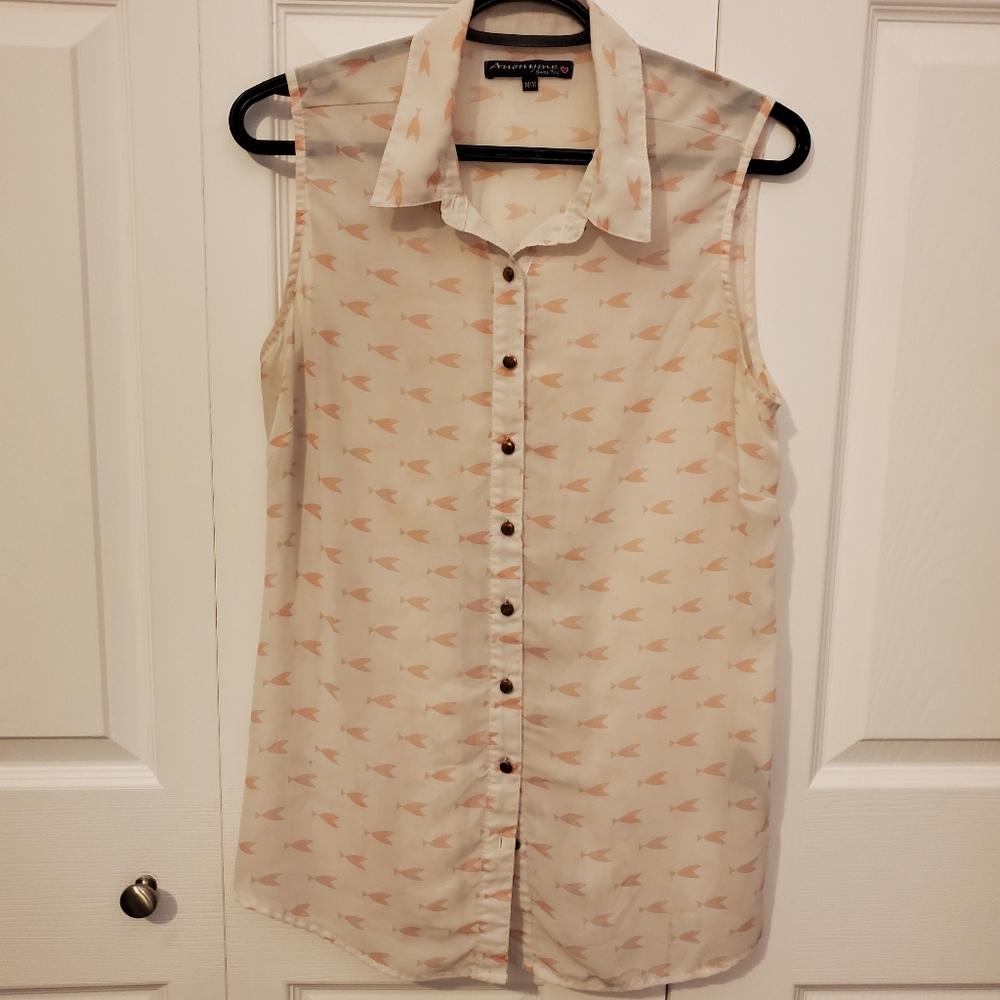 Transparant blouse